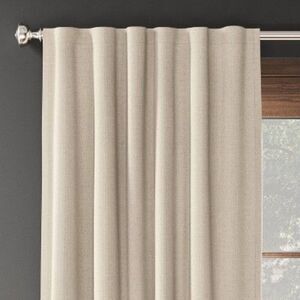 Open Box - Threshold -  Blackout Aruba Curtain Panels Drapery OE Brown